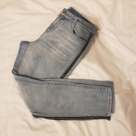 project RUNWAY Denim - PROJECT RUNWAY Blue Skinny Jeans Size Junior 10